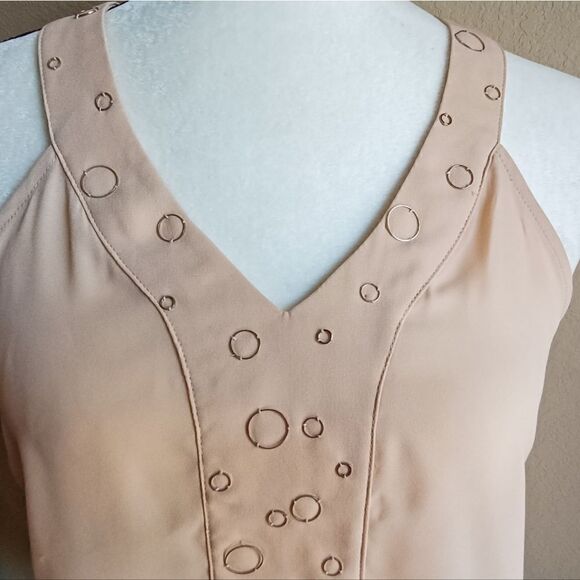 TCEC Sleeveless blouse High low - Picture 4 of 8